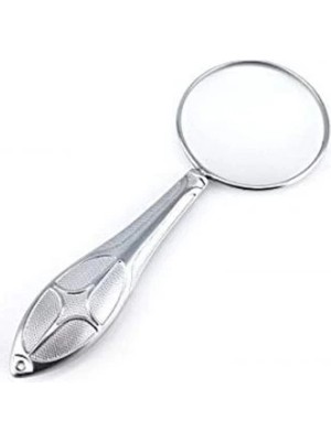 Sb Shopping Gümüş Renkli 45MM Cam Lens, Zarif Tasarımlı Metal BÜYÜTEÇMG181558