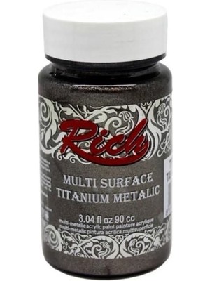 Pazarcan Rich Multi Surface Titanium 2542 Taş Gri Metalik 90 cc