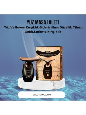 Pazarcan Yüz ve Boyun Masaj Aleti – Yunus Tasarım Kırışık Görünümü