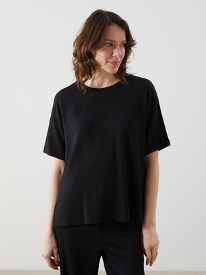 Lc Waikiki Yeni Sezon Bisiklet Yaka Kadın Tişört