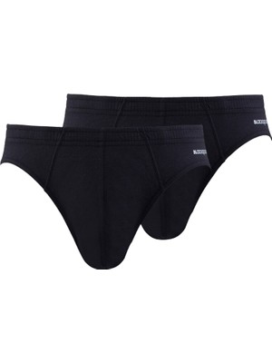 Blackspade Erkek Slip Külot 2'li Paket Loose Fit 9627 - Siyah
