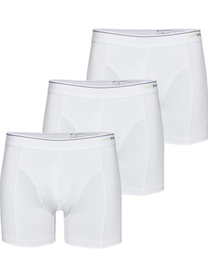 Blackspade Erkek Boxer 3'lü Paket Tender Cotton 9673 - Beyaz