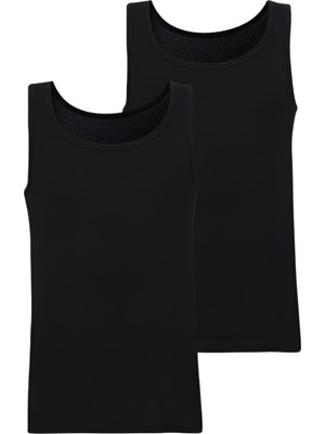 Blackspade Erkek Atlet 2'li Paket Tender Cotton 9678 - Siyah