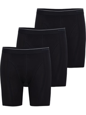Blackspade Erkek Boxer 3'lü Paket Tender Cotton 9683 - Siyah