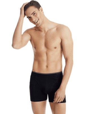 Blackspade Erkek Pamuk Elastan Boxer Tender Cotton 9233 - Siyah