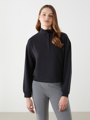 Lc Waikiki Yeni Sezon Dik Yaka Kadın Sweatshirt