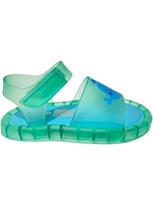 Vicco Jelly Bebe Yeşil Işıklı Sandalet Kız Çocuk İçin Rahat ve Şık Tasarım