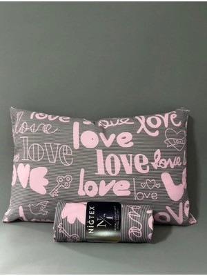 Niğtex Battal Boy Lastikli Çarşaf Seti 180X200 cm +2 Yastık Kılıfı