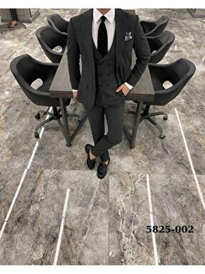Fc Plus Yelekli Takım Elbise Beyaz Slim Fit Erkek Modeli Tüm Sezonlar İçin Uygun