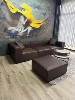 Erduran Mobilya Angelo 4 Modül Köşe Koltuk Takımı