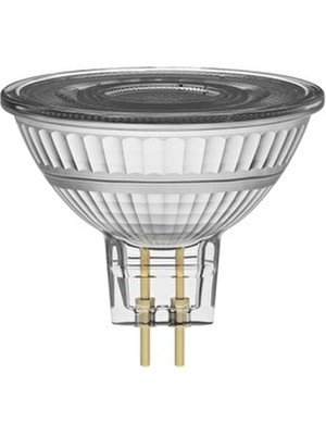 Ledvance 12V 6.5W 3000K Sarı Işık MR16 Iğne Bacak LED Spot Ampul 621 Lm F Enerji Tüketimi (Trafo ile Çalışır)