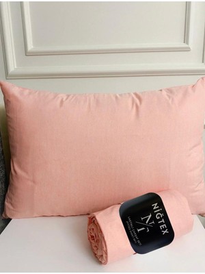 Niğtex Battal Boy Lastikli Çarşaf Seti 180X200 cm +2 Yastık Kılıfı