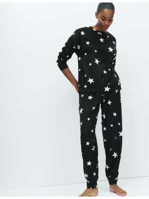 Marks & Spencer Polar Baskılı Pijama Takımı