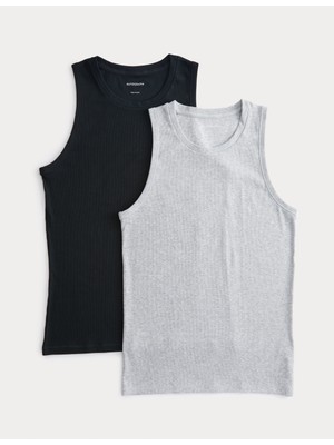 Marks & Spencer Regular Fit Kısa Kollu Premium Atlet