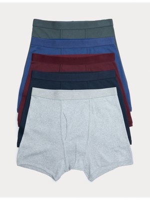 Marks & Spencer 5’li Saf Pamuk Nefes Alabilir Boxer