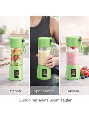 Hediye Bahçesi Şarjlı Taşınabilir Smoothie Blender