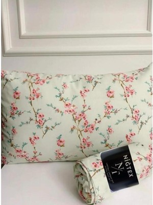 Niğtex Battal Boy Lastikli Çarşaf Seti 180X200 cm +2 Yastık Kılıfı