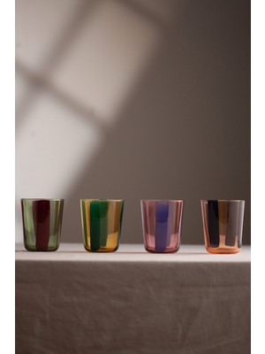 Rakle Jüpiter 4'lü Su Bardağı Seti 315 cc