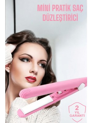 Pazarcan Kompakt ve Hafif: Elektriklenme Karşıtı Mini Saç Düzleştirici