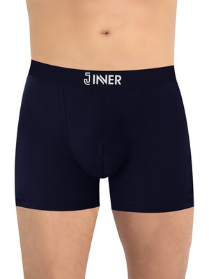 Just Inner Erkek Boxer Logo Lastikli (%96 Micro Modal - %4 Elastan)