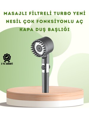 Hsc Bilişim Banyo Için Filtreli Duş Başlığı Pratik Kullanım