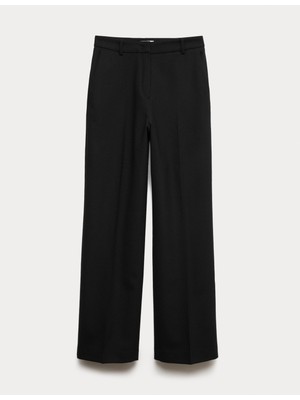 Marks & Spencer Yünlü Düz Paça Pantolon