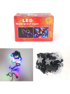 OEM OR-002 Yılbaşı Süs Şekilli Rgb Peri LED 5 Metre Suya Dayanıklı