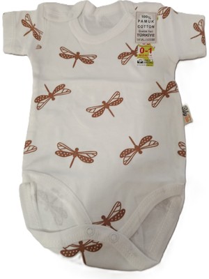 Bulut Anne ve Çocuk Kısa Kollu  Çıtçıtlı Body %100 Pamuklu Desenli /renkli Erkek ve Kız Bebek Unisex Tasarım Çıtçıtlı Yaka