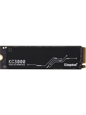 1 Tb Kıngston KC3000 M.2 Nvme Pcıe Gen4 7000/6000MBS SKC3000S/1024G
