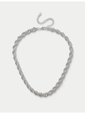 Marks & Spencer Gümüş Renkli Kalın Zincir Kolye