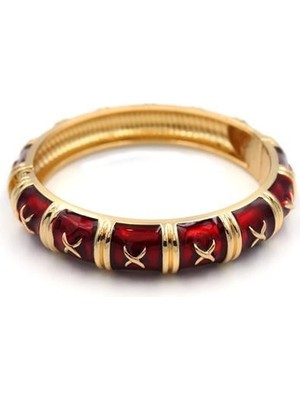 Royaleks Tf Sim Mineli Bilezik - Kırmızı