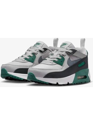 Nike Air Max 90 Easyon Unisex Çocuk Deri Spor Ayakkabı - Lastik Bagcıklı Deri Tasarım -IH1417-300