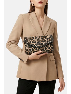 Lederax Kadın Omuz Çantası Clutch Çanta Suni Deri LD631