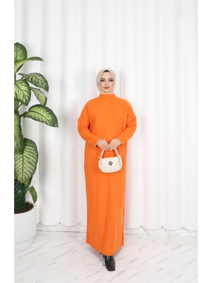 Nisum Moda Fitilli Triko Elbise