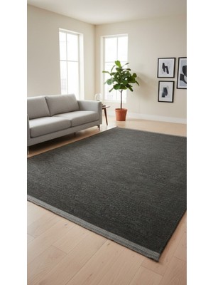 Etka Home Vera Antrasit Şönil Dokuma Halı