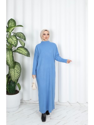 Nisum Moda Fitilli Triko Elbise