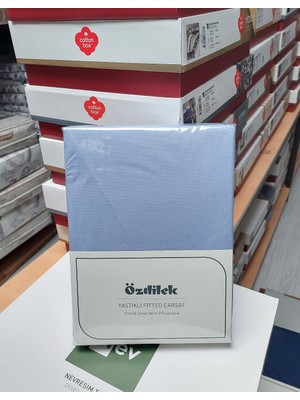 Özdilek Colourist Fitted Lastikli Battal Çift Kişilik Çarşaf Seti (180X200)-OKYANUS