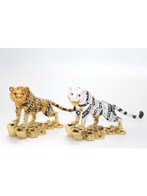 Erseyy Taşlı Tekli Leopar Biblo