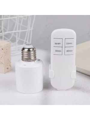 Avigo Kablosuz Uzaktan Kumandalı Duy Açma/kapama Ampul Uzaktan Kumandalı Akıllı Zamanlayıcı