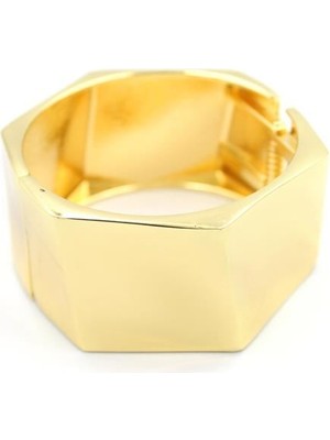 Royaleks Kelepçe Bilezik - Altın