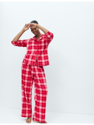 Marks & Spencer Desenli Pijama Takımı