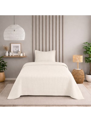 Bella Home Tek Kişilik Sonnia Yatak Örtüsü Seti - 180X240 cm - Pvc Çantalı