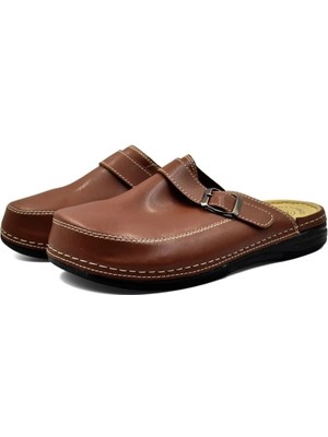 Tigerline Erkek Sabo Terlik- Taba - Konfor Destekli Yapı Şık Tasarım Yumuşak Taban Günlük Kullanıma Uygun