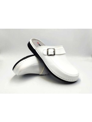 Tigerline Erkek Sabo - Beyaz - Konfor Destekli Yapı Şık Tasarım Yumuşak Taban Günlük Kullanıma Uygun