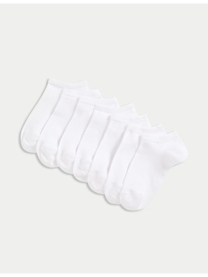 Marks & Spencer 7’li Pamuk Karışımlı Trainer Çorap