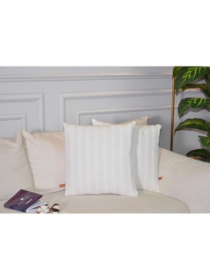 Bir Home Roma Jakar Özel Tasarım 2'li Dekoratif Kırlent Kılıfı 43X43 cm