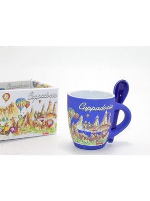 Gülcenin Dükkanı Tekli Yöresel Kahve Fincanı Model 1