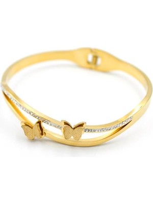 Kelebek Bilezik - Altın