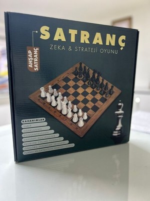Safir Ahşap Satranç Zeka & Strateji Oyunu