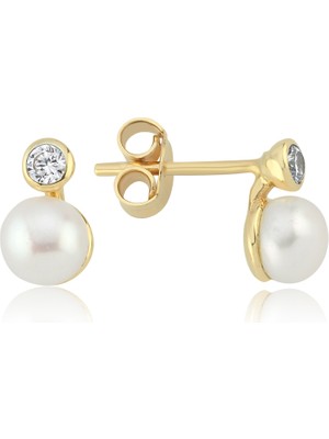 Cherry By Özkonak Tektaş Inci Küpe